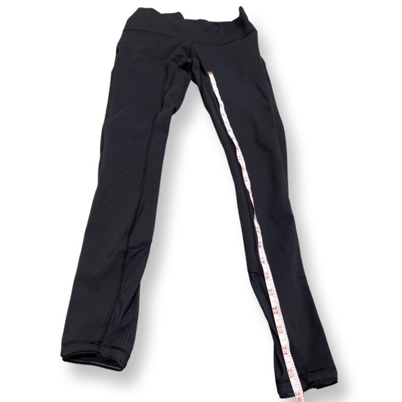 Lululemon Leggings Size 8 Semi-Sheer Strip in side of leg - Picture 4 of 12